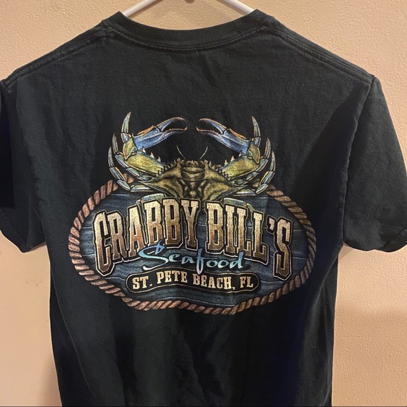 Crabby Bill’s Seafood Restaurant T-Shirt - Picture 2 of 3
